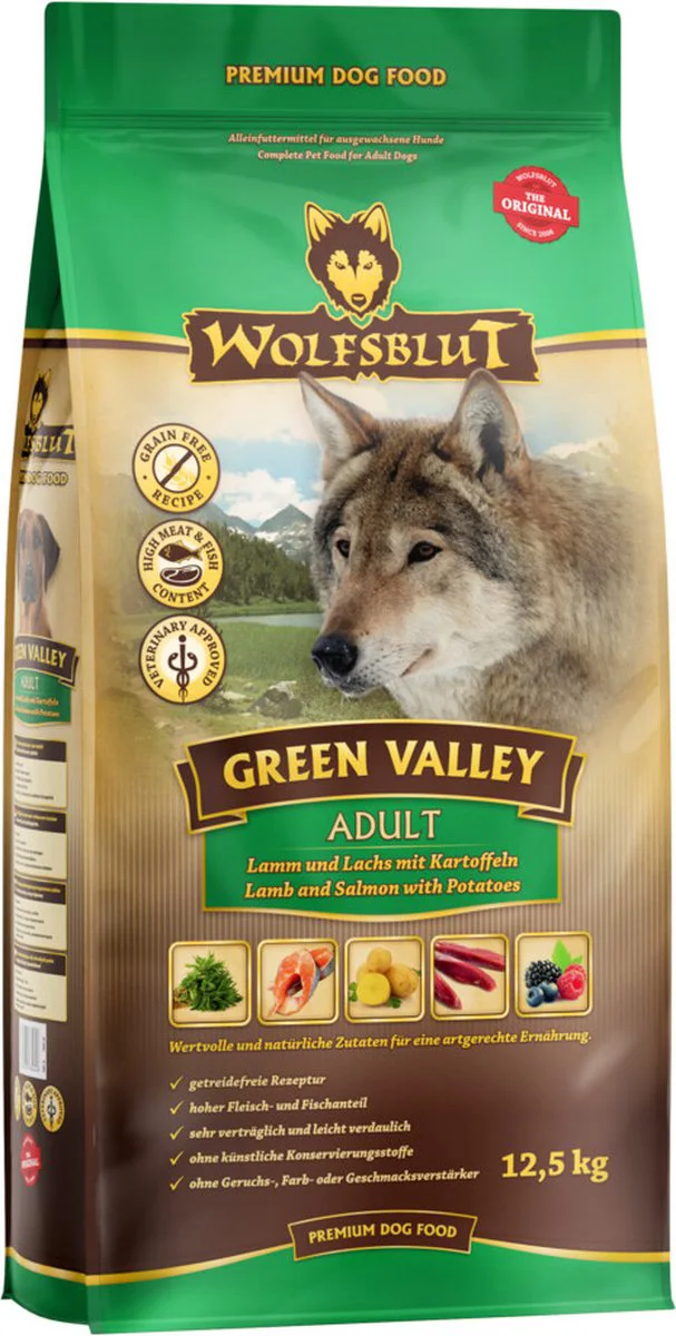 Wolfsblut Green Valley Adult 12,5 kg