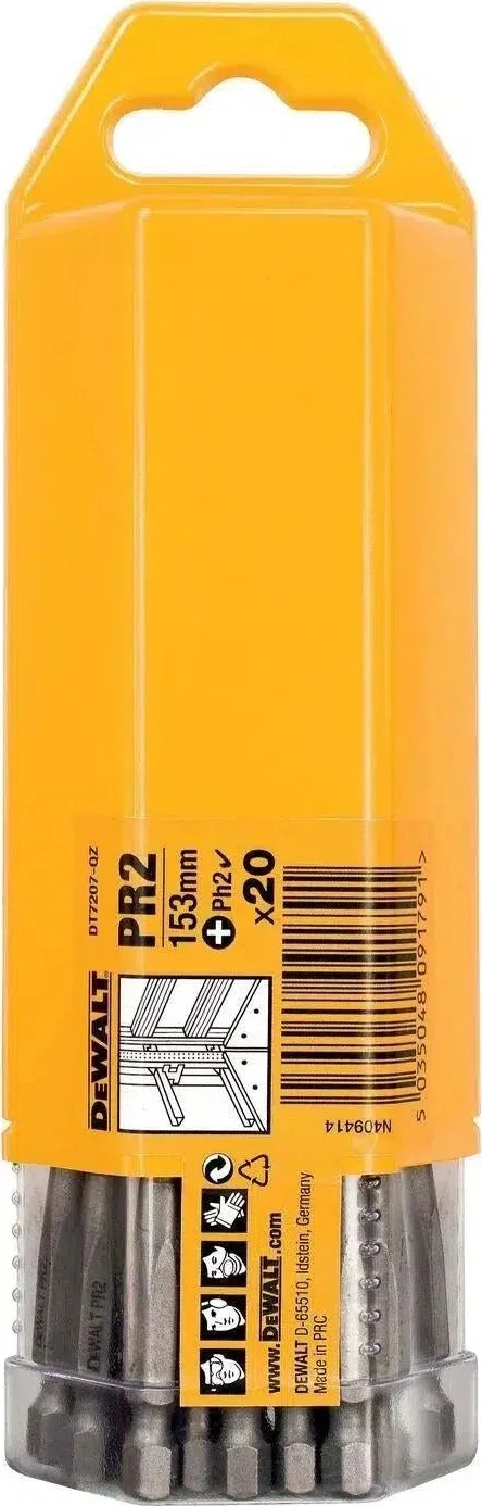 DeWALT DT7207 PR2 153mm Schroefbit voor DCF6201 VE=20