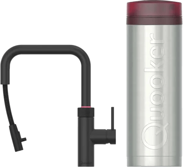 Quooker PRO3 & Quooker Flex Square Zwart