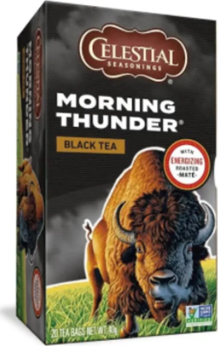 Celestial Seasonings Morning Thunder Black Tea 20ST