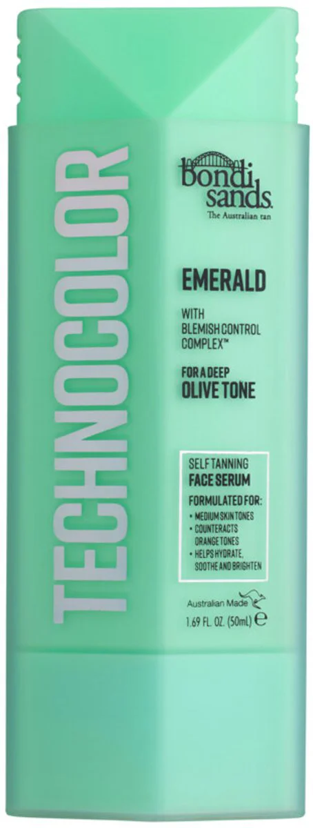 Bondi Sands Technocolor Self Tanning Face Serum Emerald 50ML