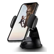 imoshion 2-in-1 Telefoonhouder Auto met Krachtige Zuignap voor Dashboard en Raam - 360° Draaibaar - GSM Houder - Auto Accessories