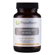 Proviform Vitamine D3 10mcg 100 softgels 100SG