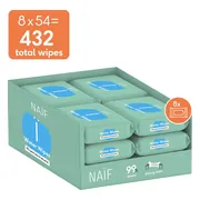 Naif Baby & Kids Billendoekjes 8x54 = 432 stuks