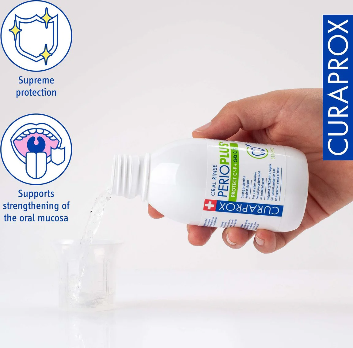 Curaprox PerioPlus+ Protect Mondspoeling 200ML