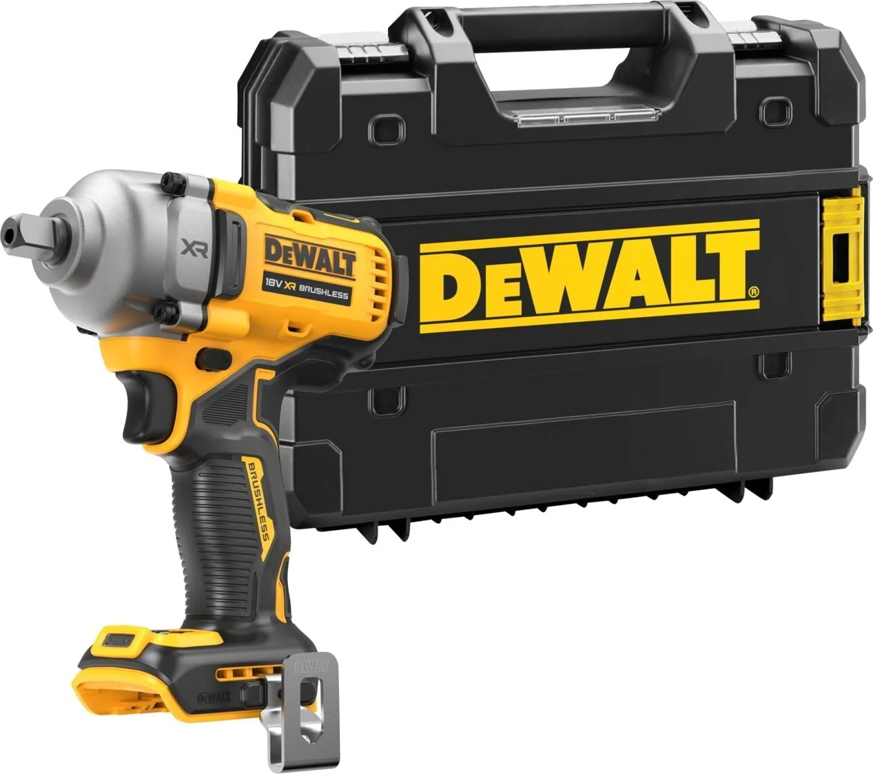 DeWALT DCF892NT Accu slagmoersleutel 812Nm 1/2" borgpin 18V XR Basic Body in TSTAK