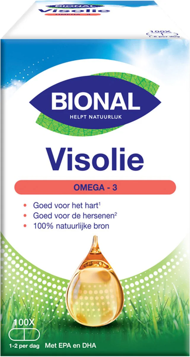 Bional Visolie Omega-3 Vetzuren Capsules 100st 100CP