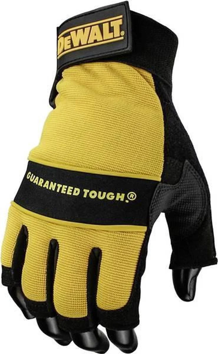 DeWALT DPG23 PERFORMANCE Werkhandschoenen - SYNTHETISCH LEER - ZONDER VINGERS