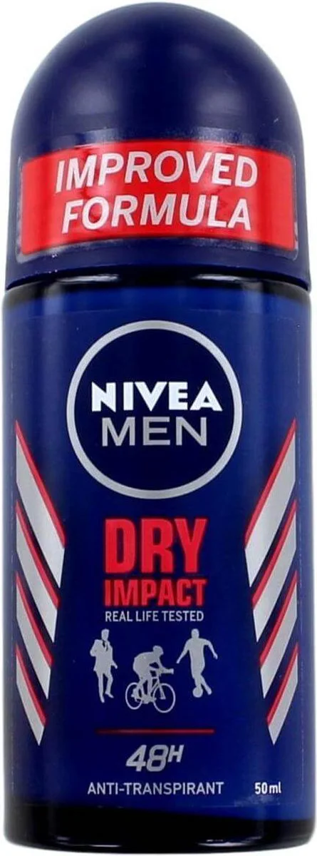 NIVEA Men Deodorant Roller Dry Impact 50 ml