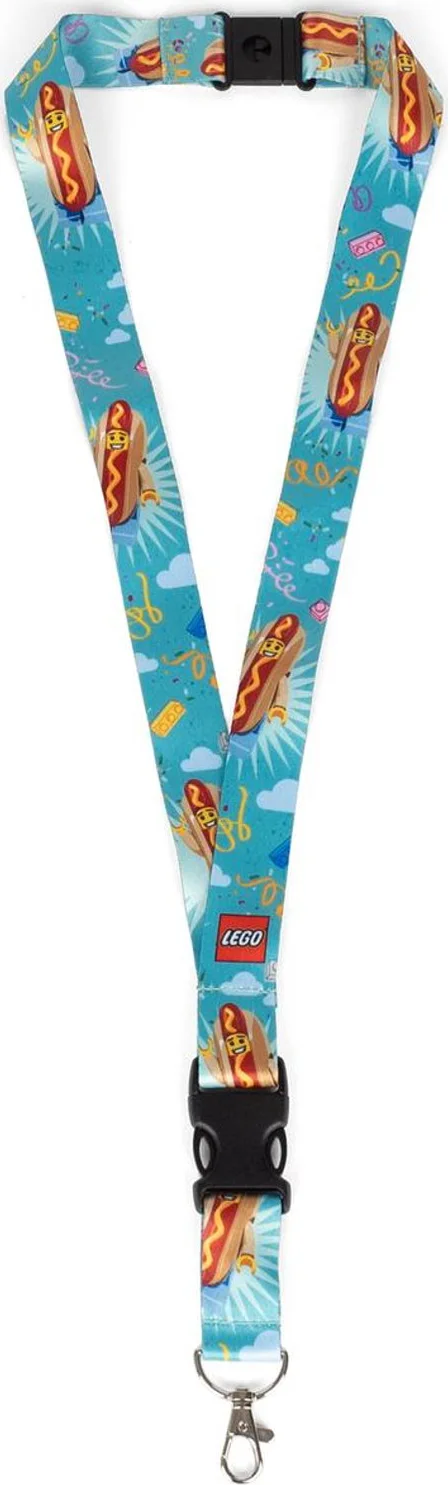 LEGO Hotdogverkoper sleutelkoord