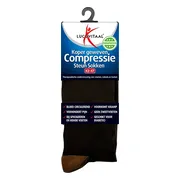 3x Lucovitaal Compressie Steun Sokken Zwart maat 42-47 1 paar