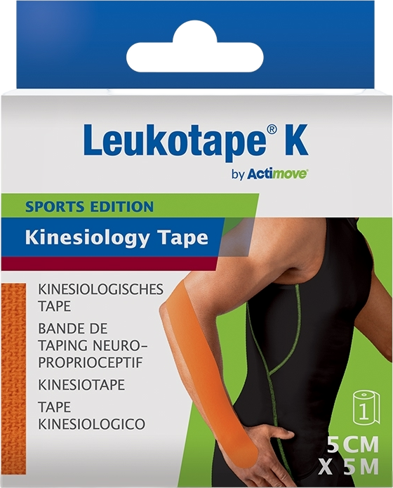 Actimove Kinesiology Tape Oranje 5cm x 5m