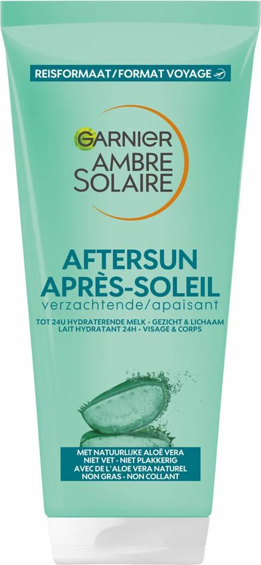 3x Garnier Ambre Solaire Aftersun Melk Reisformaat 100 ml
