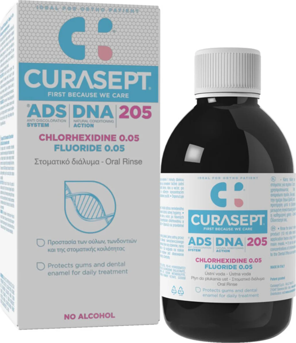 Curasept Mondwater ADS DNA 0.05% CHX Plus 0.05% Fluoride 200ML