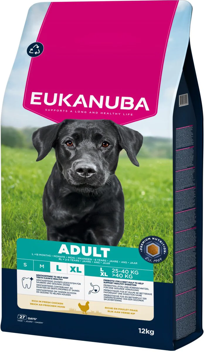 Eukanuba Hondenvoer Droog Life Care Dog Adult Large Kip 12 kg