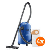 Nilfisk Buddy II 18 + Nilfisk Stofzakken voor Buddy II (4x)