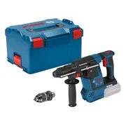 Bosch Professional GBH 18V-26 F Accu combihamer SDS-plus 2,6J + snelwisselboorkop 18V Basic Body in L-Boxx - 061191000J