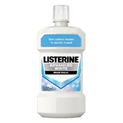 Listerine Advanced White Mild & Zonder Alcohol Mondspoeling 500ML