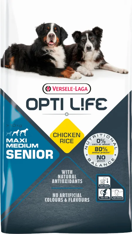 Opti Life Senior Medium & Maxi - 12,5 kg
