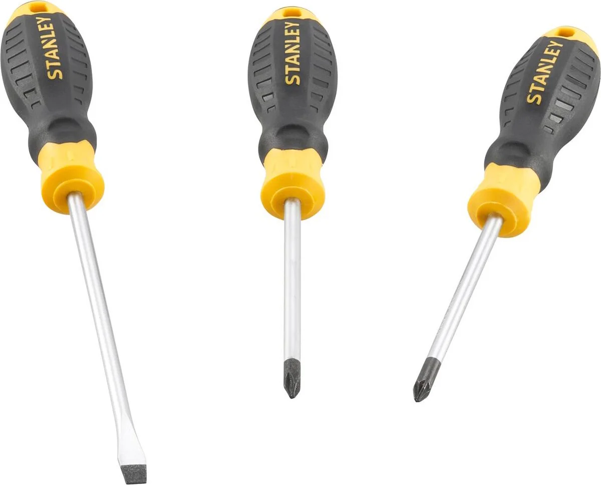 Stanley STHT16168-0 CUSHION GRIP™ Schroevendraaierset PH / PZ / SL - 3-delig