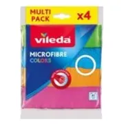 Vileda Microvezeldoek Colors 4 stuks