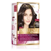 L'Oréal Excellence Crème Permanente Crèmekleuring 3 Donkerbruin