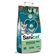 Sanicat Essential Oils Ultra White Kattenbakvulling Cedar & Eucalyptus 10 kg
