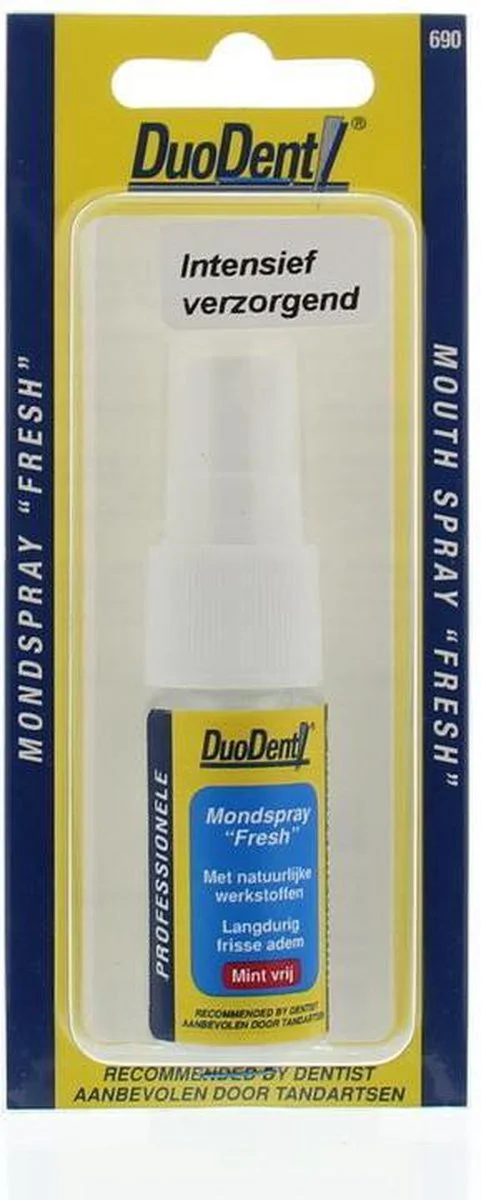 Duodent Mondspray Fresh Mintvrij 11ML