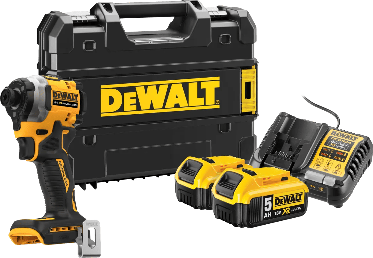 DeWalt DCF850NT-XJ 5,0 Ah Accu (2x) Starterspakket