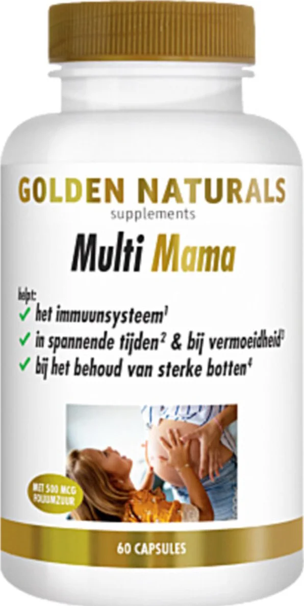 2x Golden Naturals Multi Mama 60 vegacapsules