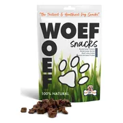 6x Woef Woef Hondensnack Runderlong Trainers M 100 gr