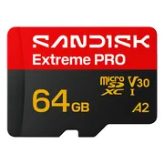 SANDISK Extreme PRO microSDXC 64GB 90MB/s