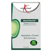 2x Lucovitaal Appelazijn, Chroom & B vitamines Ideaal Gewicht 48 capsules