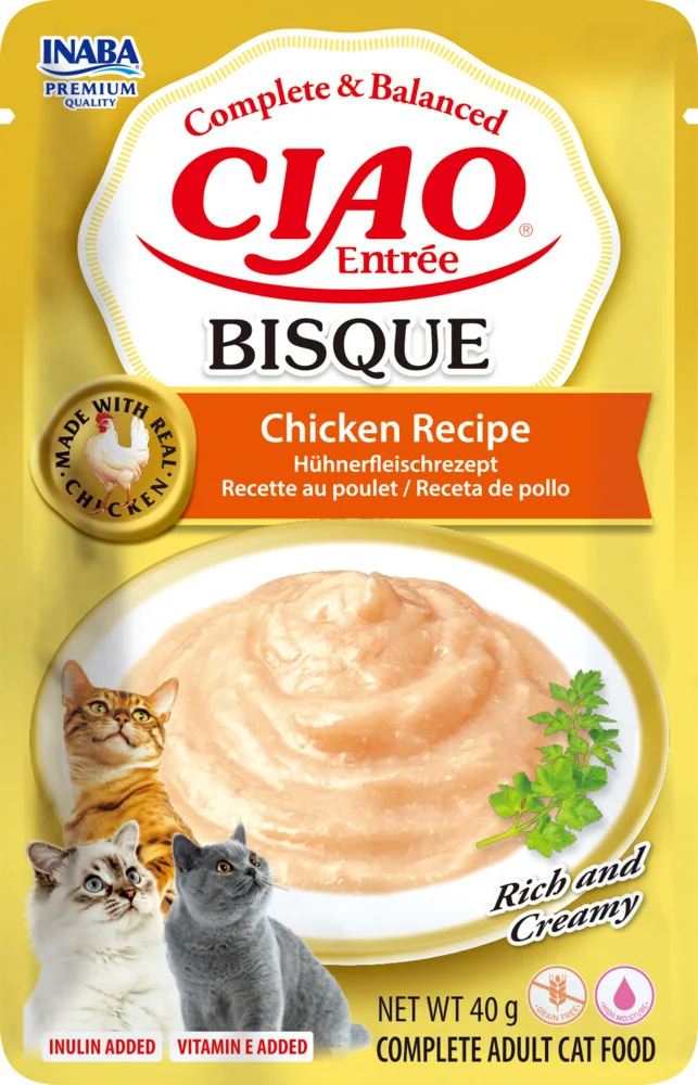 Ciao Kattenvoer Entrée Bisque Chicken 40 gr