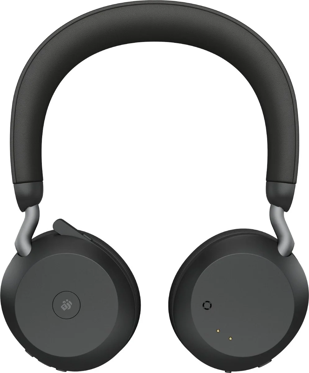 Jabra Evolve2 USB A MS TEAMS 75 Draadloze Office Headset Zwart