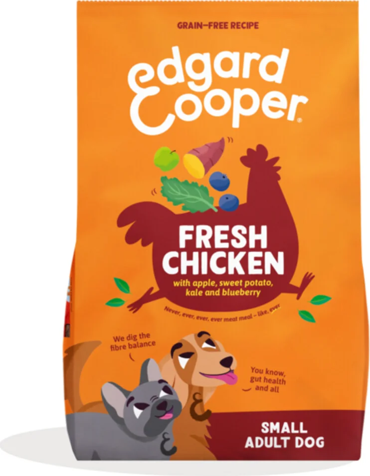 Edgard & Cooper Hondenvoer Droog Adult Small Kip 700 gr