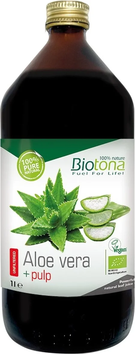 Biotona Unfiltered Aloë Vera + Pulp Sap Bio 1000ML