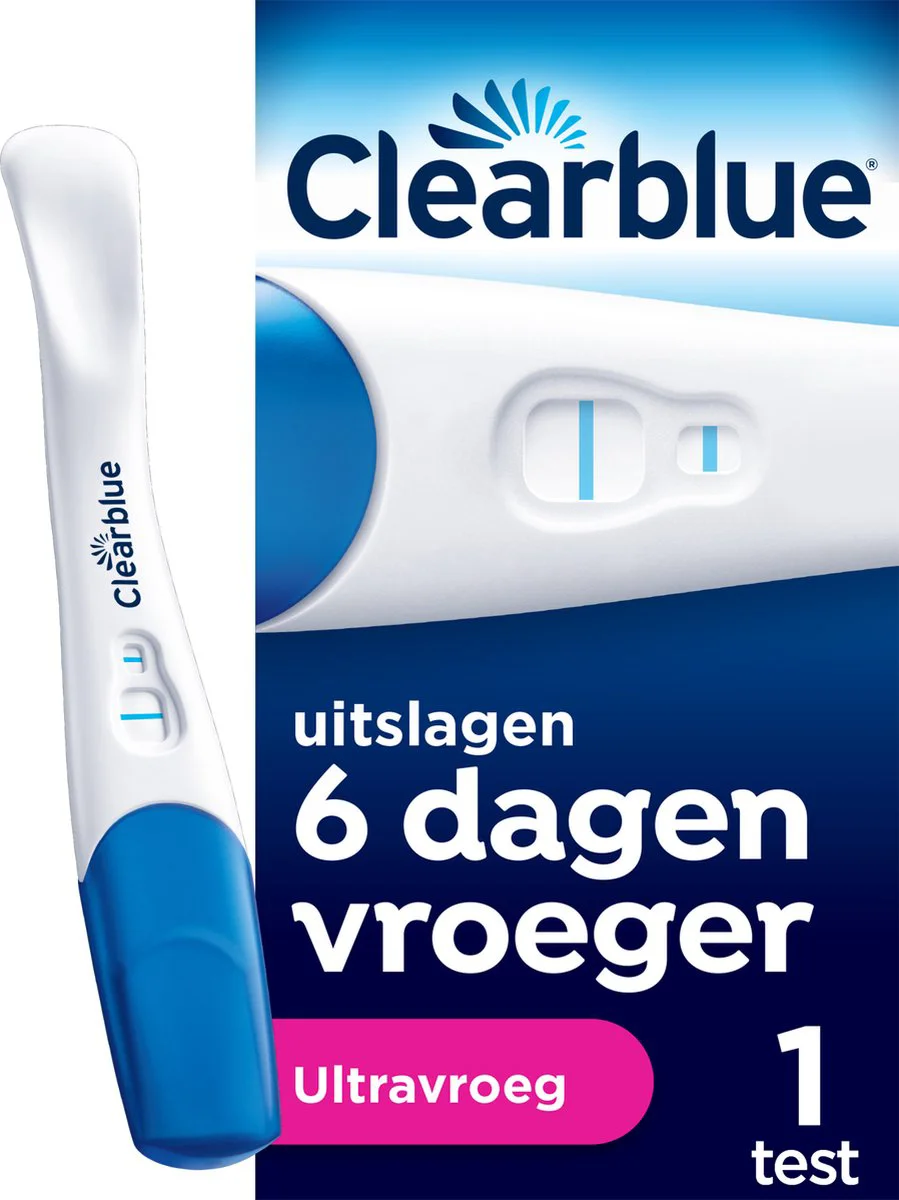 Clearblue Zwangerschapstest Ultravroeg