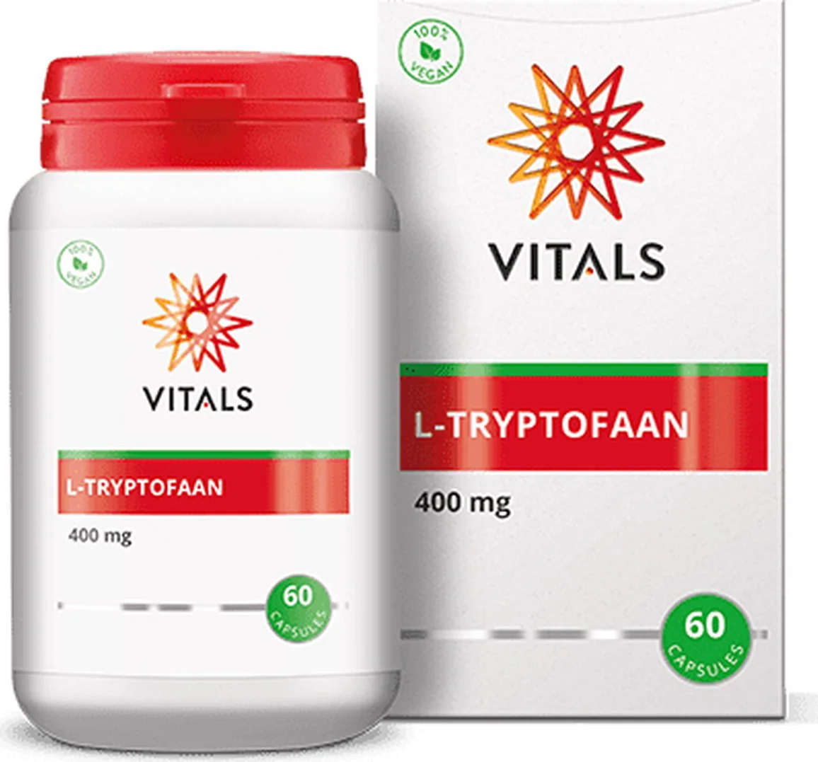 Vitals L-Tryptofaan Capsules 60CP