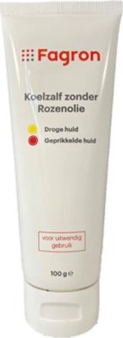Fagron Koelzalf Zonder Rozenolie 100GR