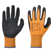 PARKSIDE Werkhandschoenen met latex coating (Oranje, 9)