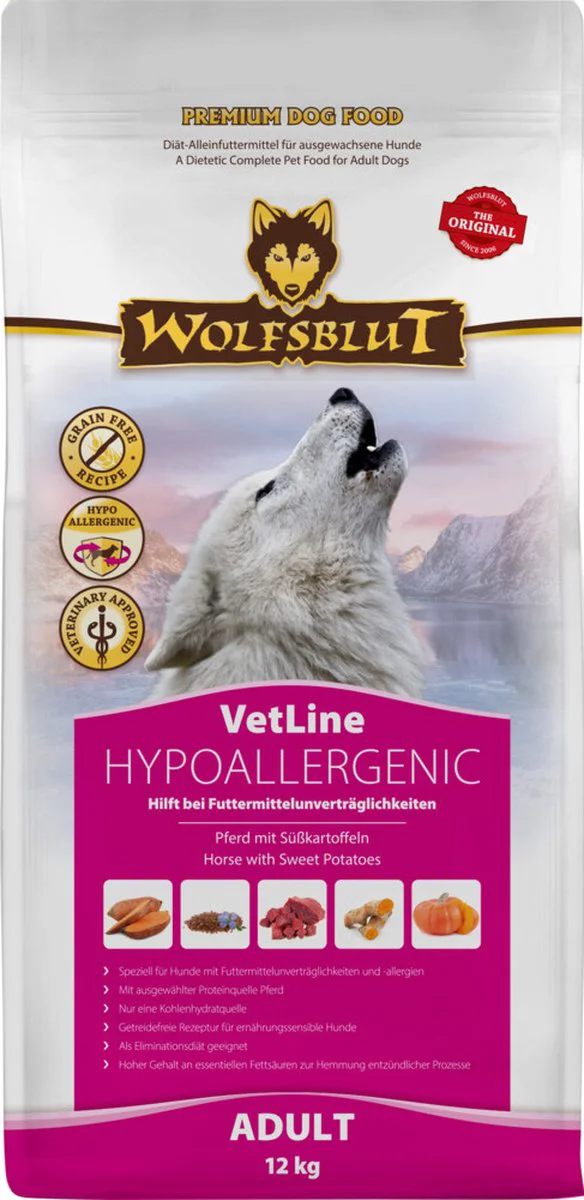 Wolfsblut VetLine Hypoallergenic 12 kg