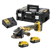 DeWALT DCG405P3 Accu haakse slijper 125mm 18V XR 5.0Ah (3x) in TSTAK