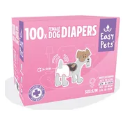 EasyPets Hondenluiers Teef S/M 100 stuks