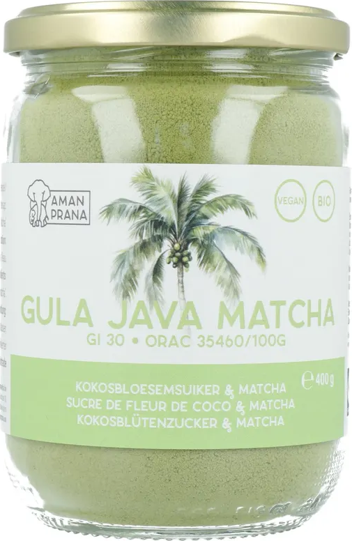 Aman Prana Gula Java Matcha 400GR