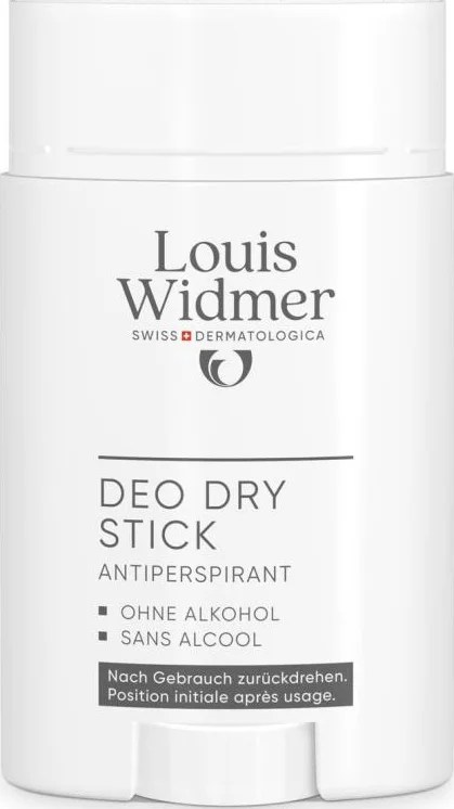 Louis Widmer Deo Dry Stick Antiperspirant licht geparfumeerd 50 ML