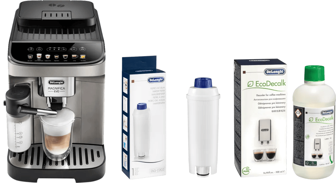 De'Longhi Magnifica EVO ECAM290.81.TB + Onderhoudspakket