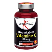 Lucovitaal Vitamine C 80mcg Kauwtablet Citroen 800 tabletten