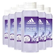 6x Adidas Shower Gel Active Skin & Mind Pre-sleep Calm W 250 ml