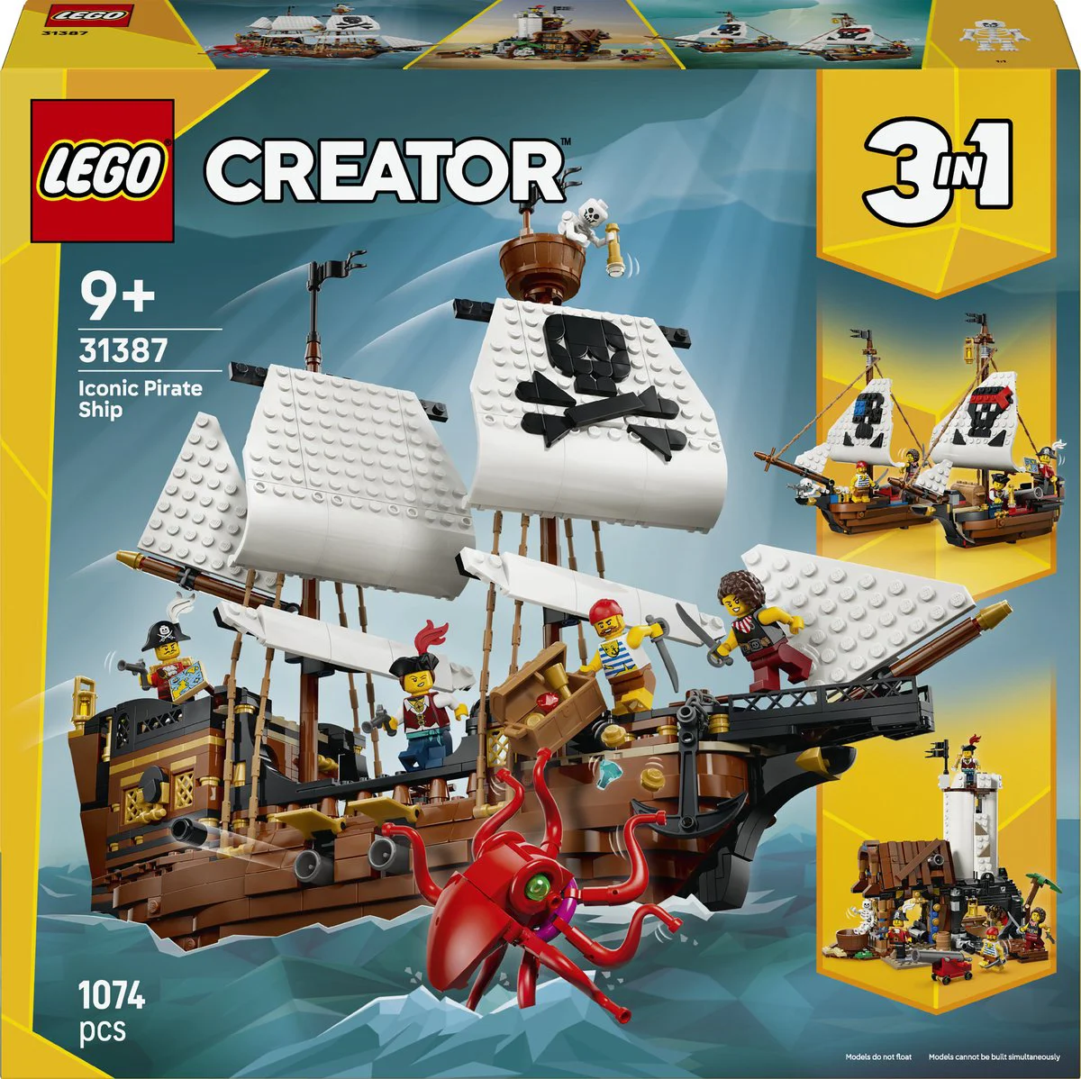 LEGO Creator Klassiek piratenschip 31387